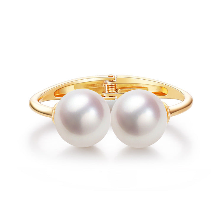 Curtain Strap Metal Pearl Curtain Buckle Napkin Ring